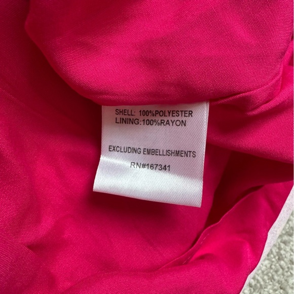 NWT Hello Molly strapless flowy pink orange floral romper corset top XL - Picture 6 of 12